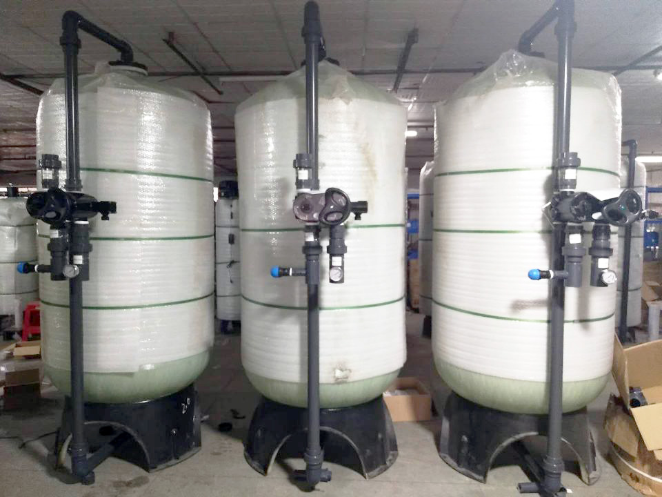 Activated carbon sand filter for canned tomato for processing 5000LPH